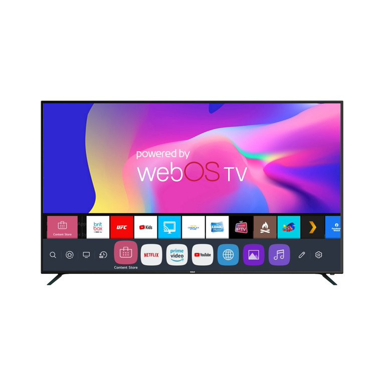 RCA 50 inch 4K 2160P UHD HDR10 Smart Television with WebOS RWOSU5047, Black - Walmart.com | Walmart (US)