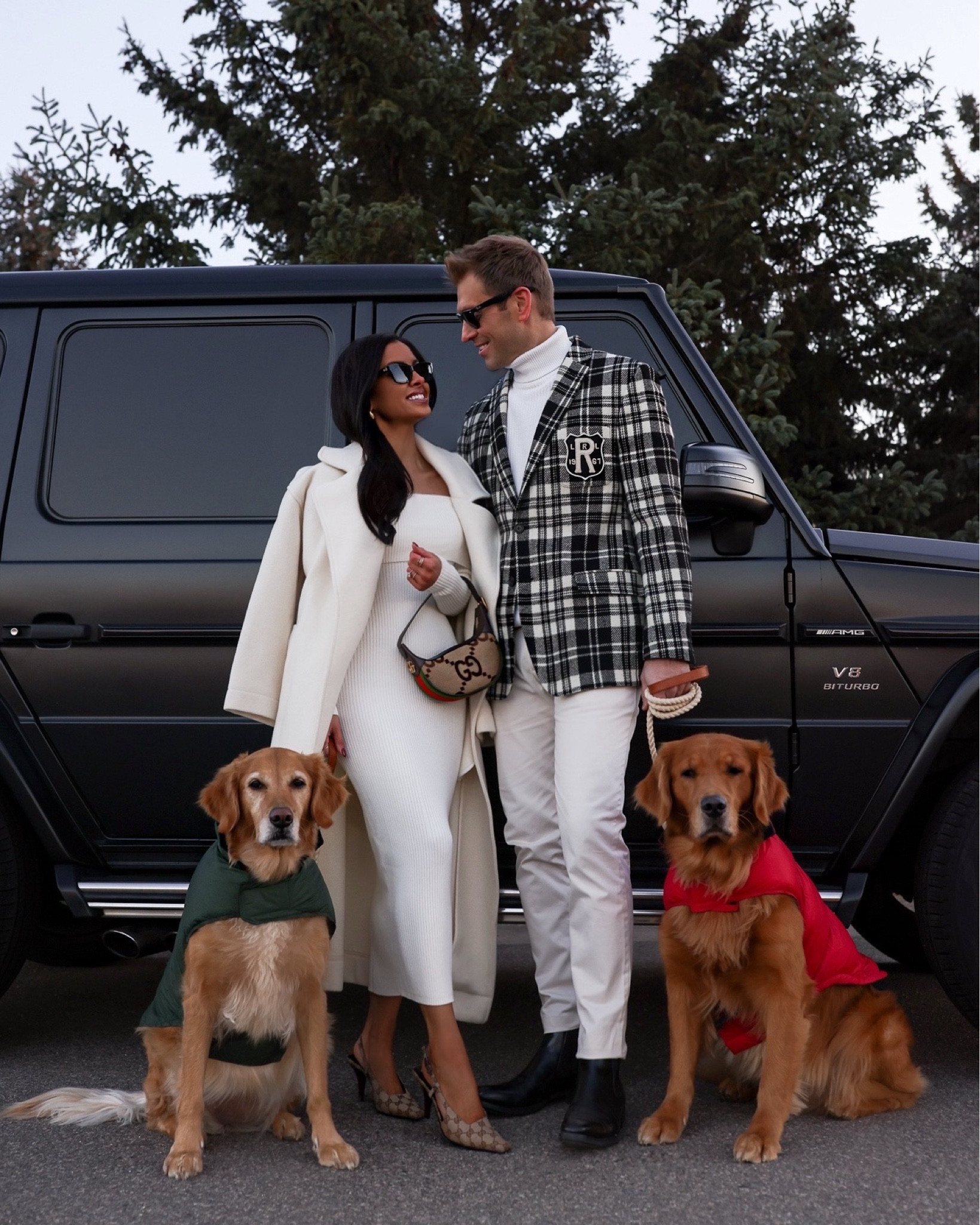 Holiday party outfit / holiday family photos outfit
Mango white coat
White off the shoulder sweater dress linking similar
Gucci slingback pumps 

#LTKHoliday #LTKStyleTip #LTKMens