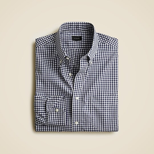Bowery wrinkle-free stretch cotton shirt with button-down collar | J. Crew US