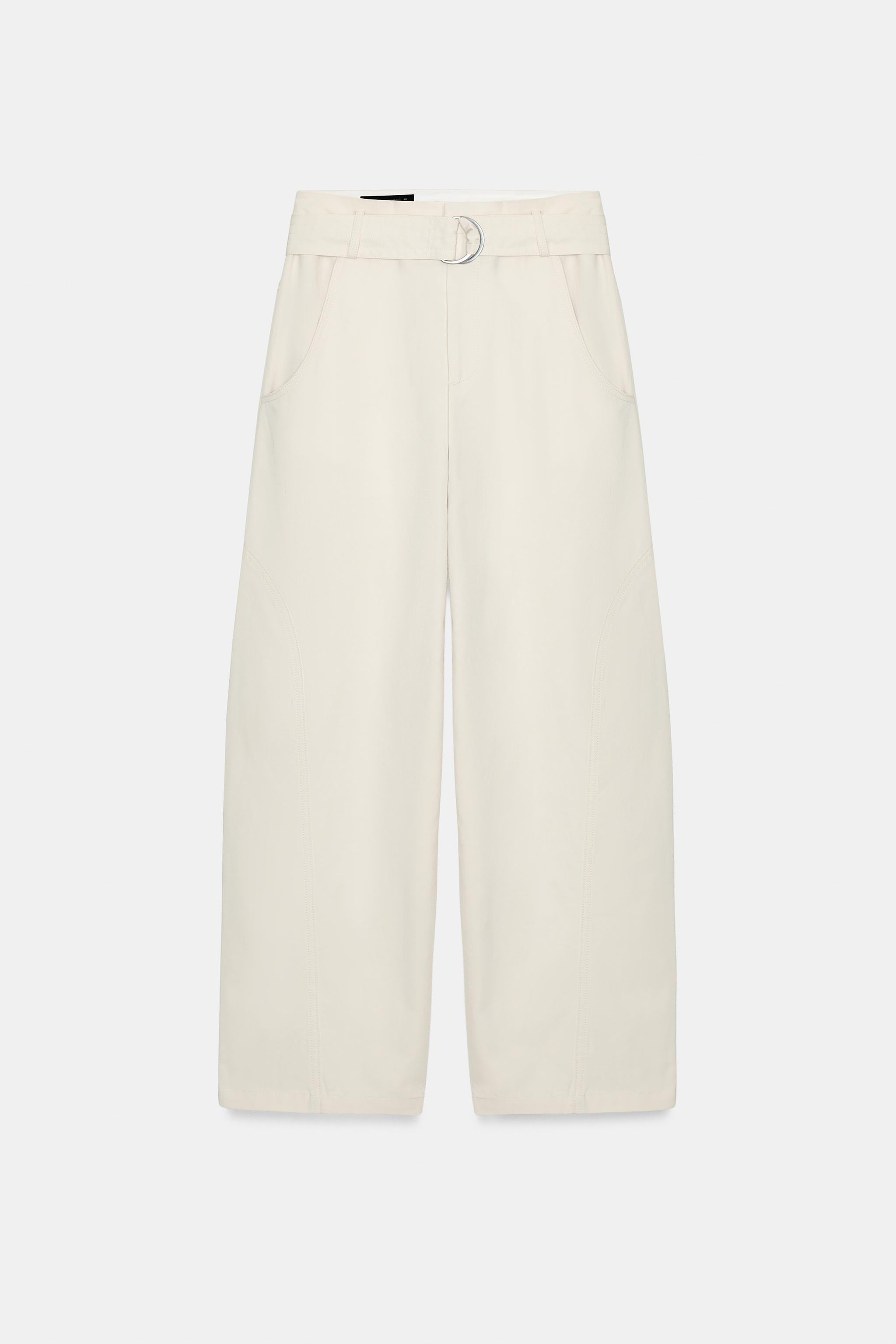 BELTED BAGGY PANTS | Zara US