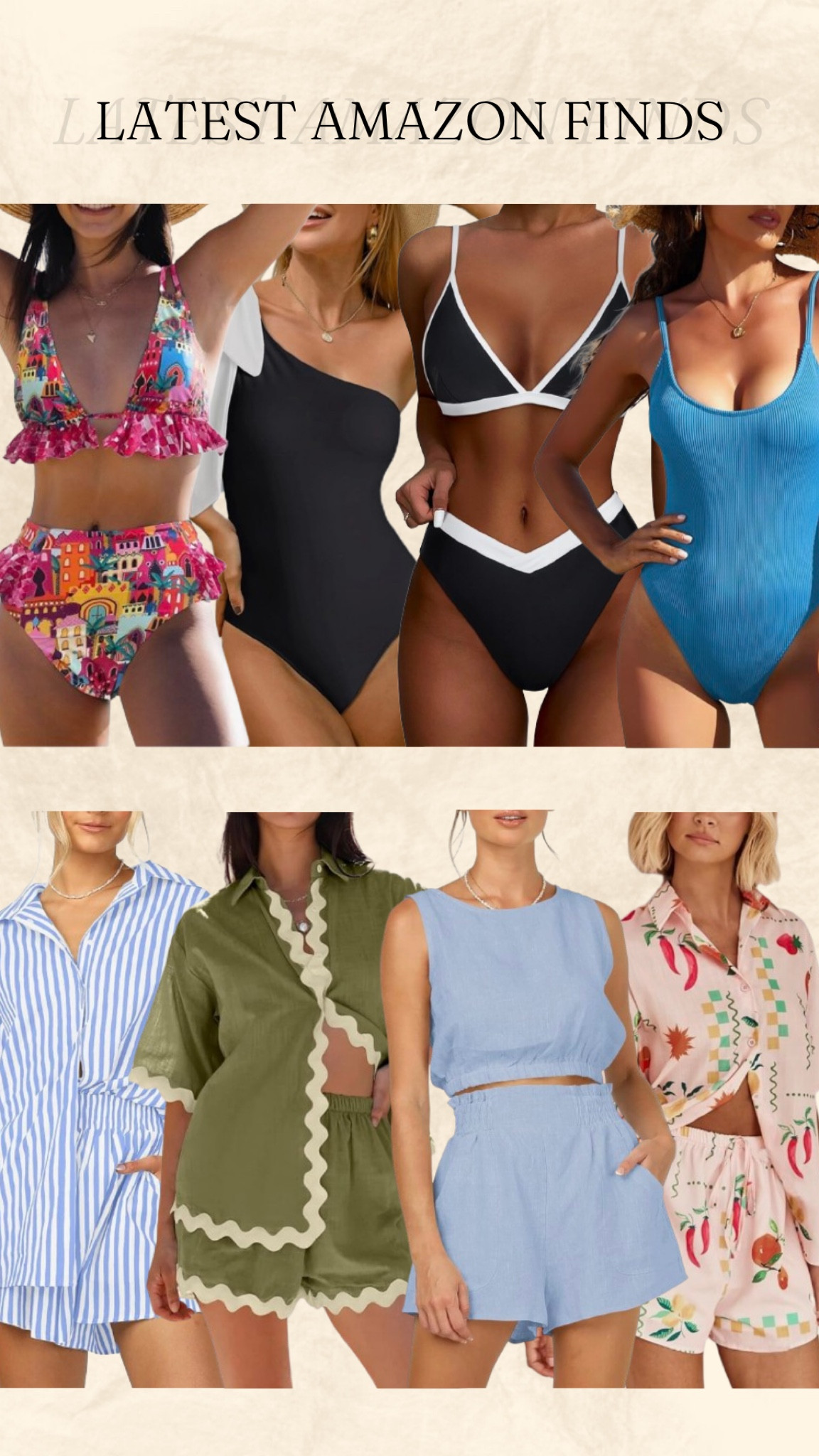 Latest Amazon Finds

#LTKfindsunder50 #LTKswim #LTKstyletip