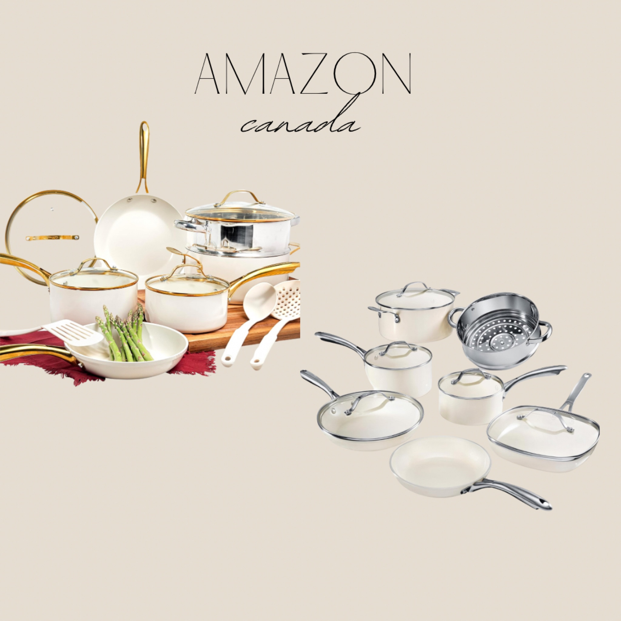 Love how trendy and affordable these kitchen ware pots set is on Amazon Canada! 🇨🇦 

#LTKhome