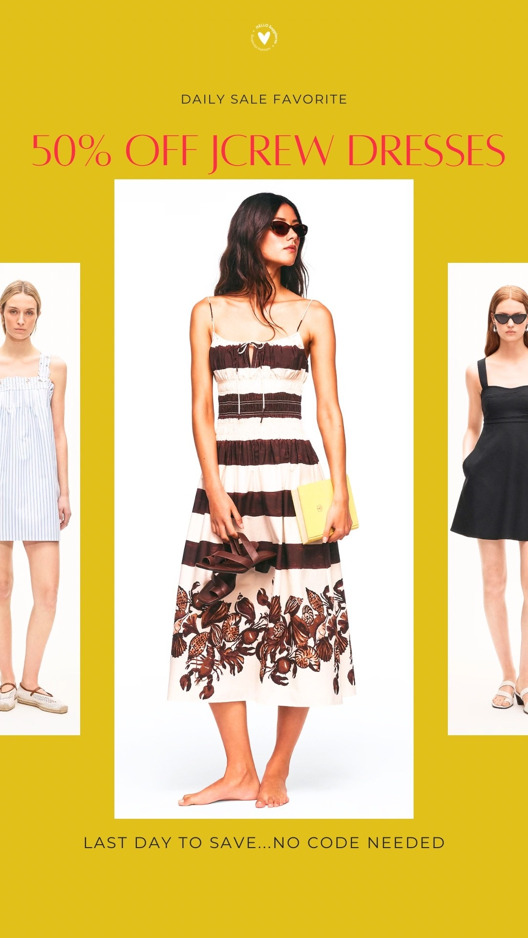 👗 Summer dress season is here! Snag your favorites with 50% off J.Crew dresses before the sale ends. ☀️✨

#LTKootd #LTKSaleAlert #LTKSeasonal