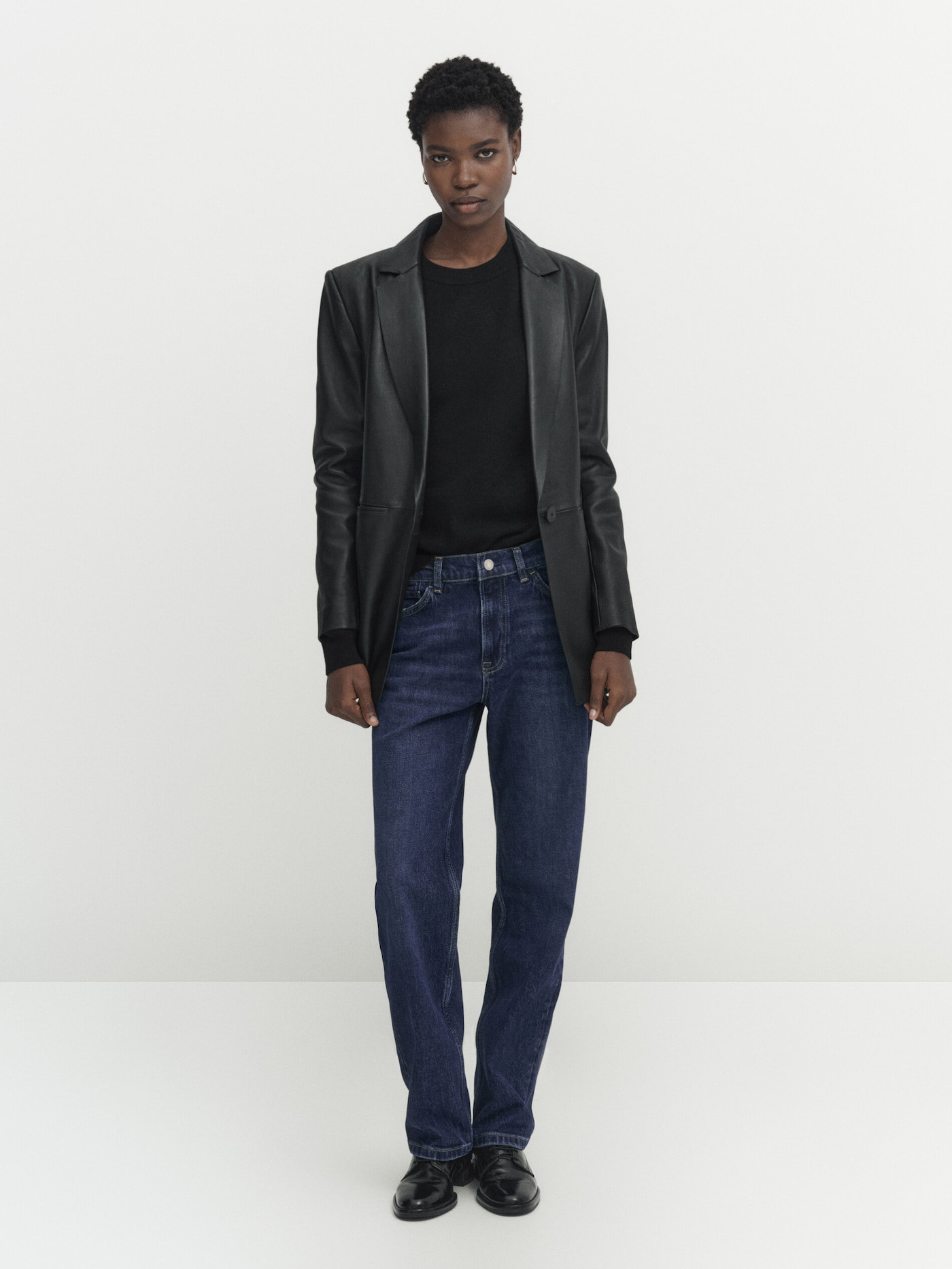 Wool blend crew neck sweater  $99.90 | Massimo Dutti US