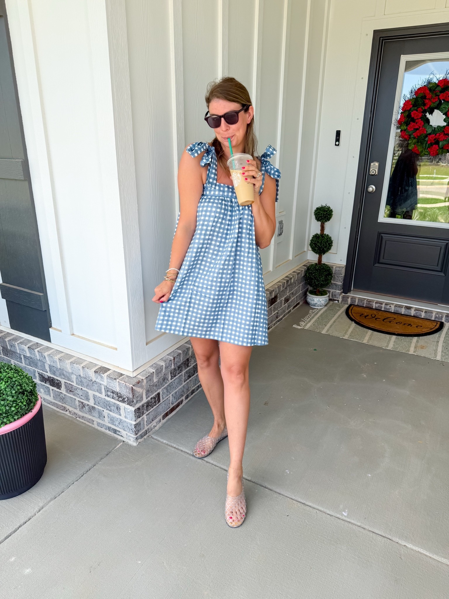 My @darlingloungewear is still stocked in most sizes. I'm wearing a small here and I am 5'6"! So cute!

#LTKootd #LTKmomlife #LTKgrwm