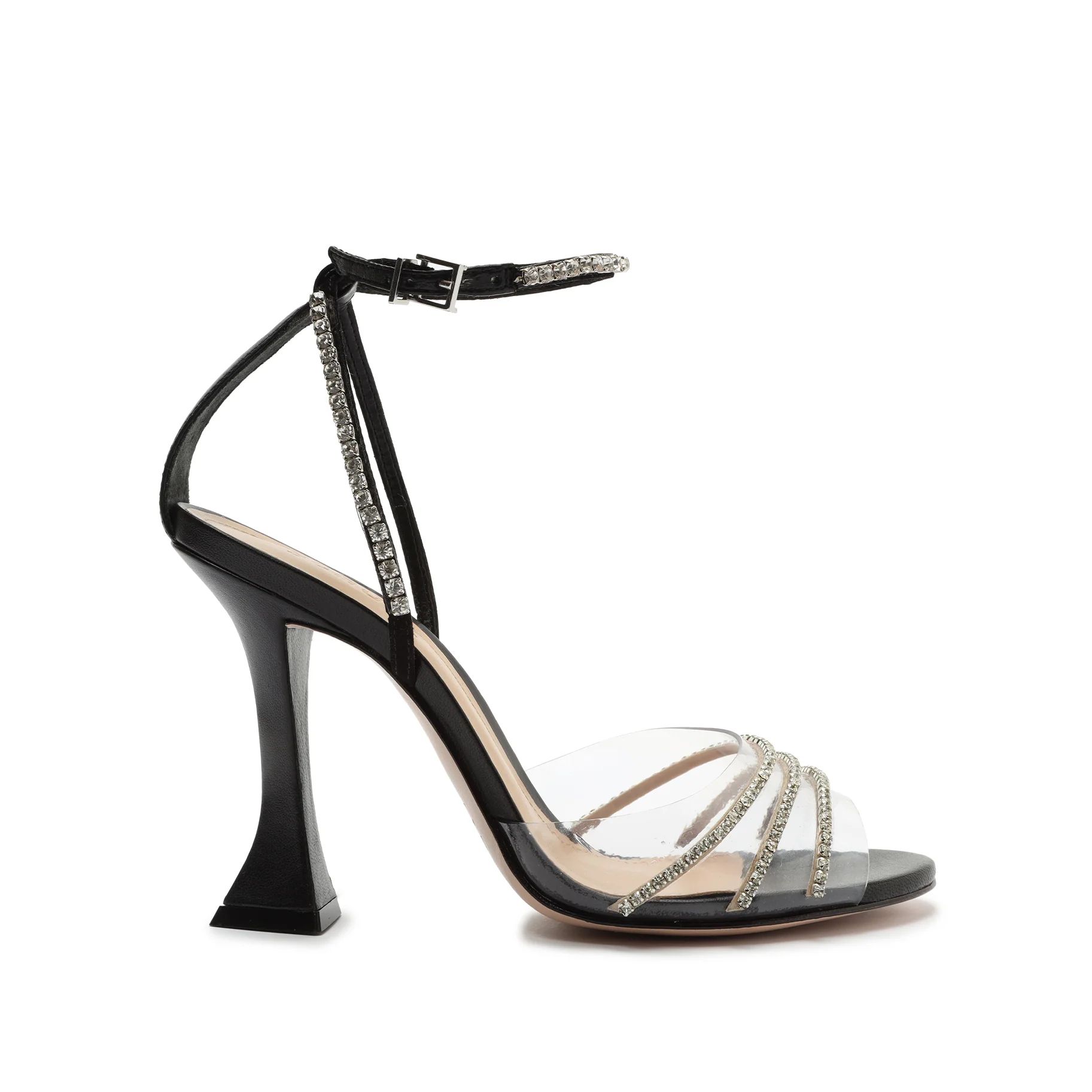 Renah Leather & Rhinestones Sandal | Schutz Shoes (US)