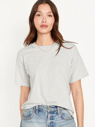 Vintage Crew-Neck T-Shirt for Women | Old Navy (CA)