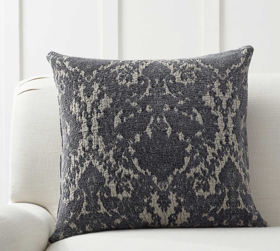 Devin Jacquard Pillow Cover | Pottery Barn (US)