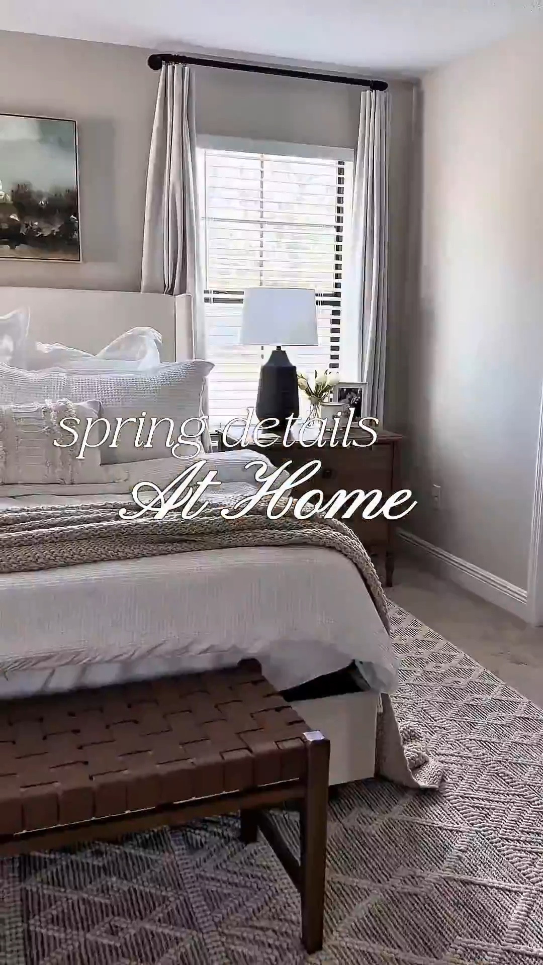 Little touches of spring around the house 🌸

A walk through my home adding soft colors, fresh textures, and seasonal accents 🐰 Sometimes it’s the smallest changes that make home feel brand new 🏡🤍

#springdecor #seasonaldecor #cozyhome #homesweethome #neutralhome #springaesthetic #homedecorideas #softdecor #homeinspo #ltkhome


#LTKSeasonal #LTKHome #LTKvlog