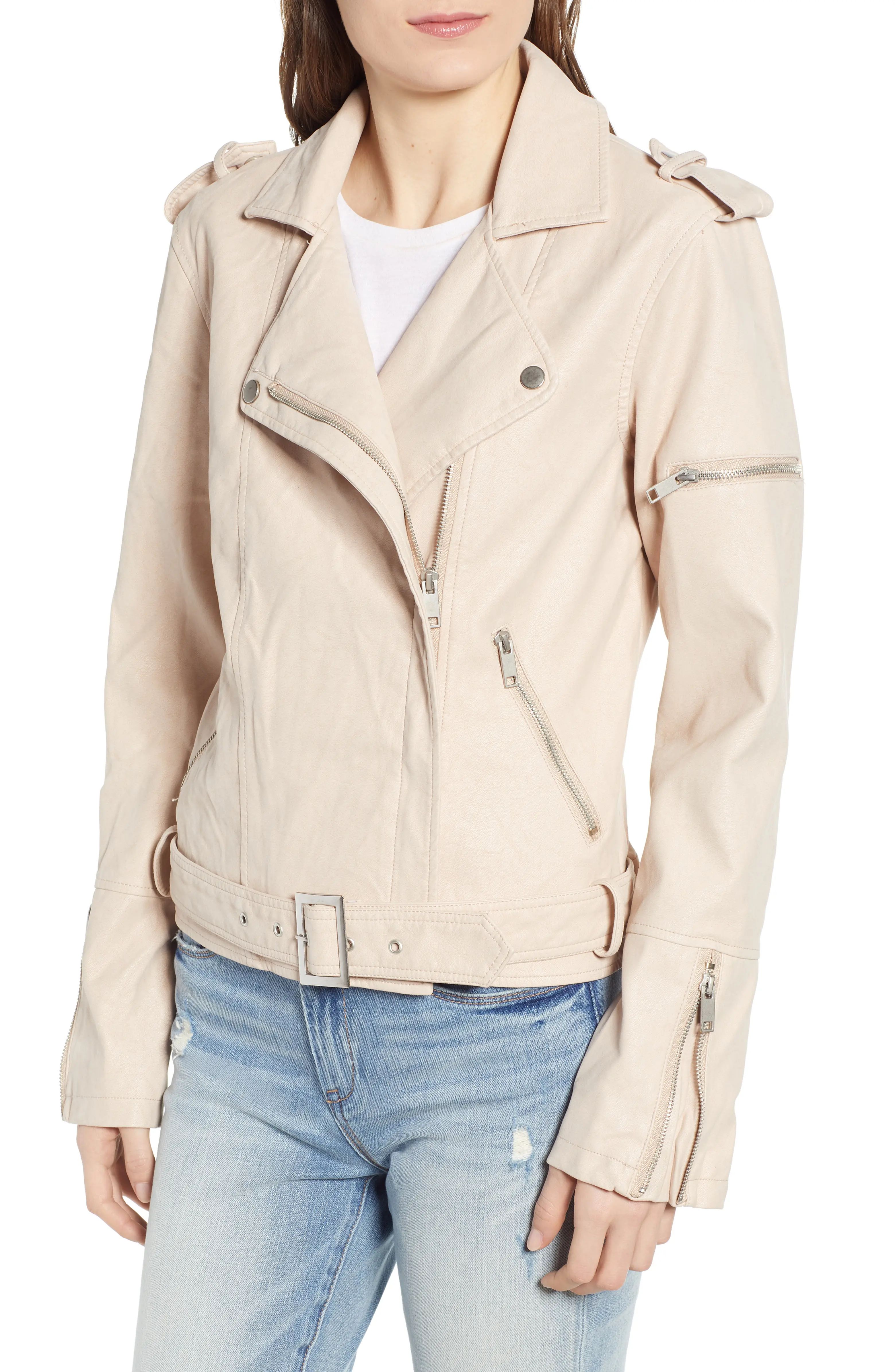 Mitch Faux Leather Moto Jacket | Nordstrom