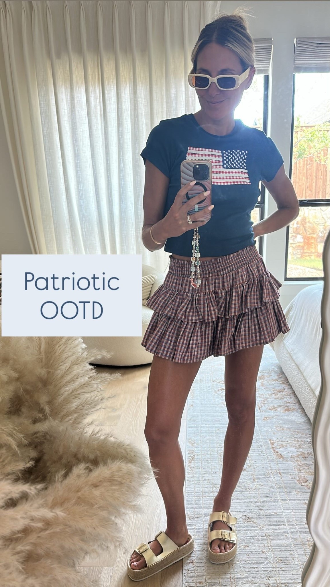 Patriotic OOTD featuring the cutest baby tee! Under $10

#LTKootd #LTKSeasonal #LTKgrwm
