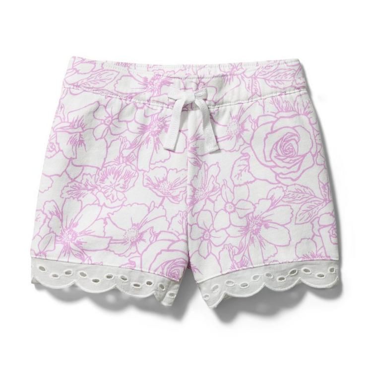 Floral French Terry Short | Janie and Jack