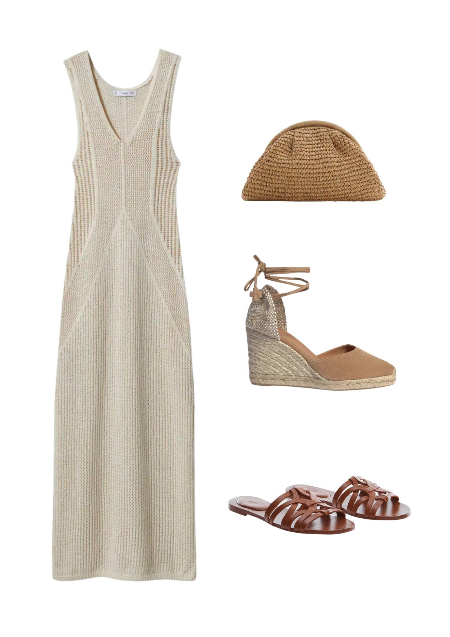 holiday looks 💫

Mango | Crochet Dress | Maxi Dress | Summer Outfit | Espadrilles | Sandals 

#LTKeurope #LTKstyletip #LTKtravel