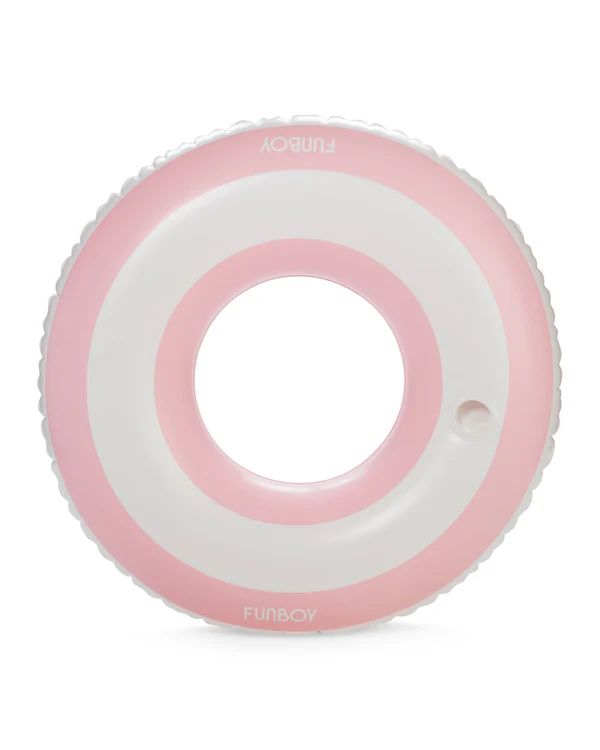 Pink Striped Tube Float | FUNBOY