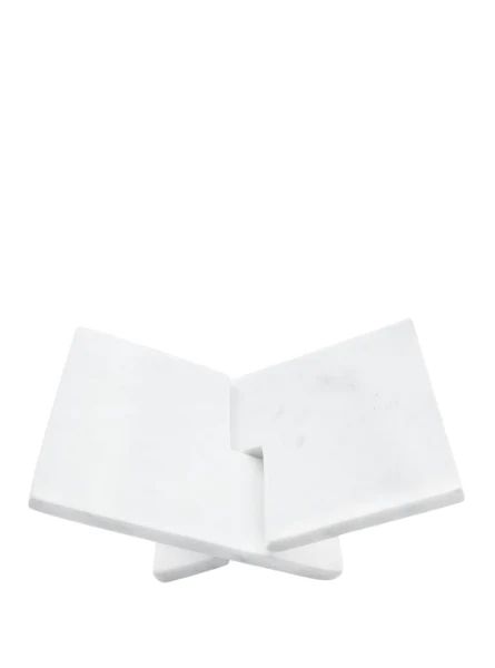 Interlocking Marble Book Holder | The Style Edit Collective