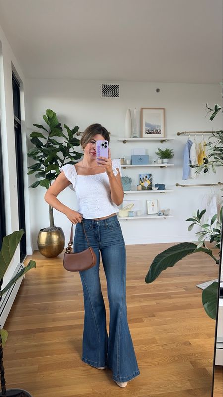 Walmart summer capsule collection. Affordable casual summer outfit. Sized down to and xs in top and 2 in jeans 
Electric picks code: emerson20

#LTKFindsUnder50 #LTKSeasonal #LTKStyleTip