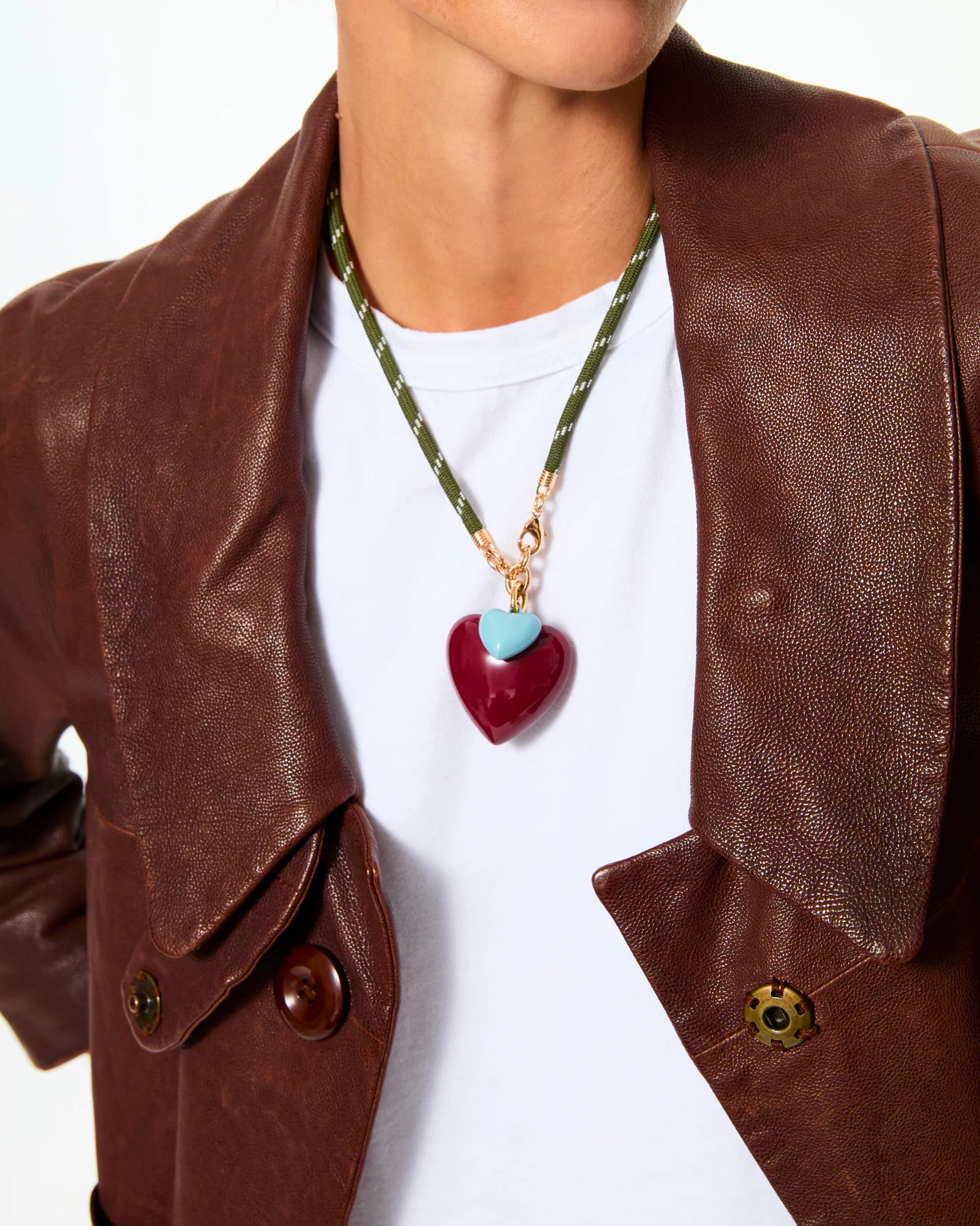 The Happy Cord Charm Necklace | Roxanne Assoulin