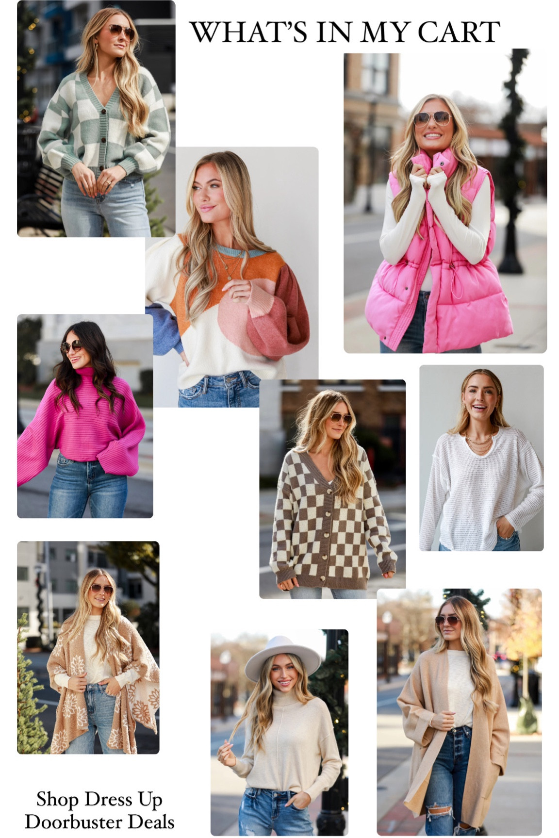 What’s In My Cart: Shop Dress Up + Doorbuster Deals!! 

#LTKGiftGuide #LTKsalealert #LTKSeasonal