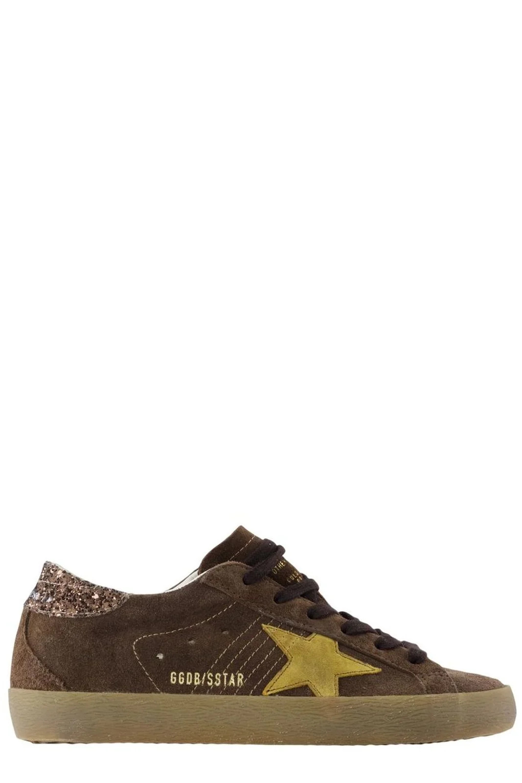 Golden Goose Deluxe Brand Super Star Glittered Sneakers | Cettire Global