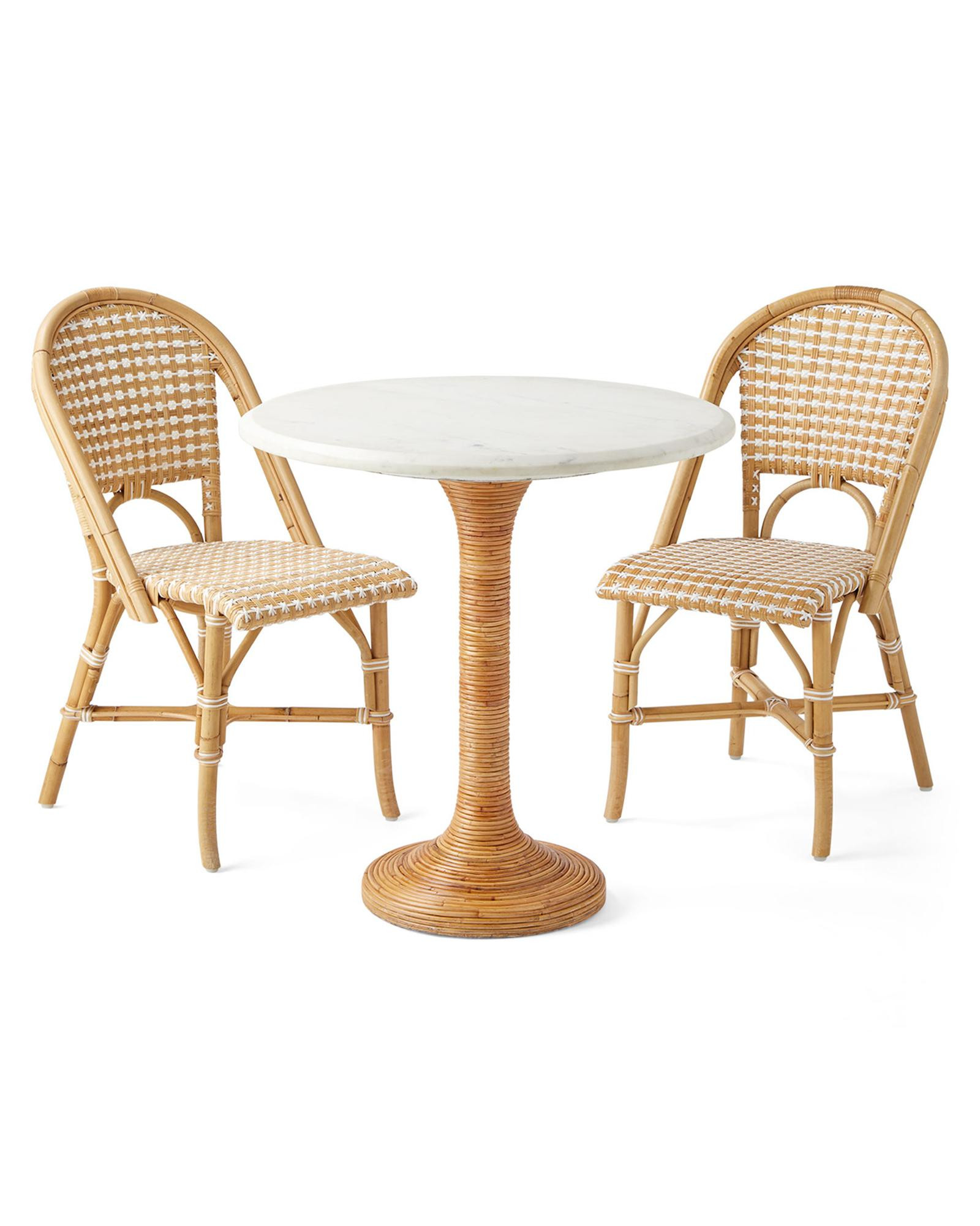 Riviera Étoile & Southampton Bistro Set | Serena and Lily