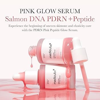 medicube Salmon DNA PDRN Pink Peptide Serum, Pink glow serum, Peptide, Niacinamide, Hydrating & M... | Amazon (US)