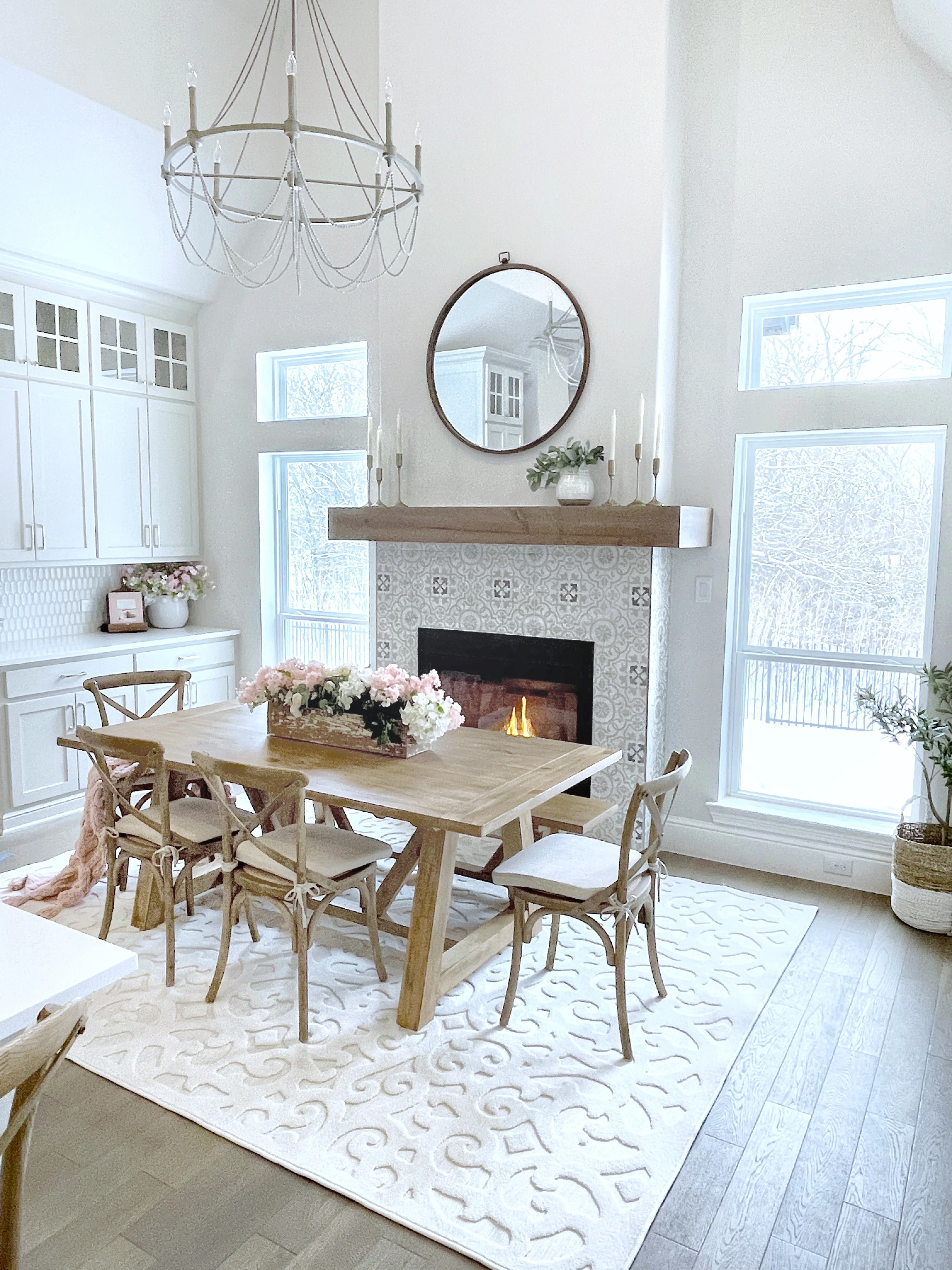 My Texas House Boucle Irongate Indoor Area Rug | Walmart (US)