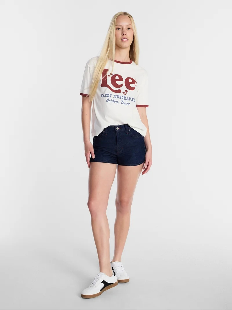 Kacey Lee Women's High Rise Shorts, Sizes 0-18 | Walmart (US)