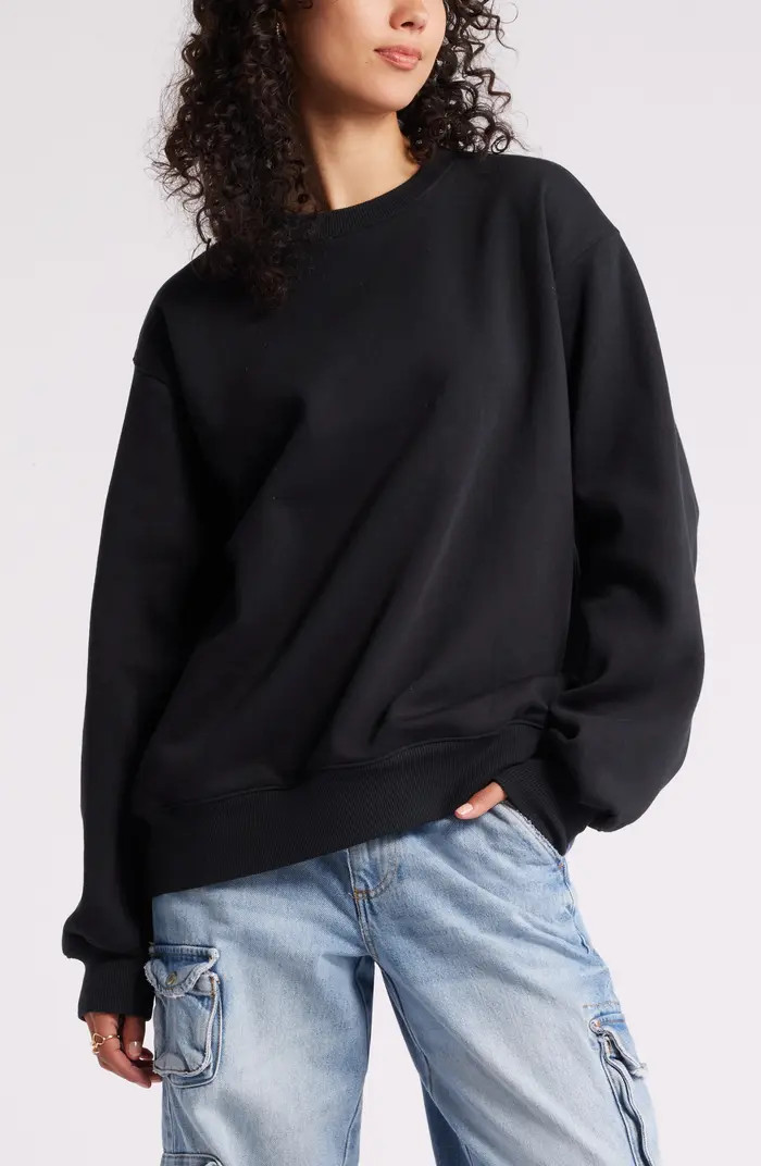 Oversize Crewneck Sweatshirt | Nordstrom