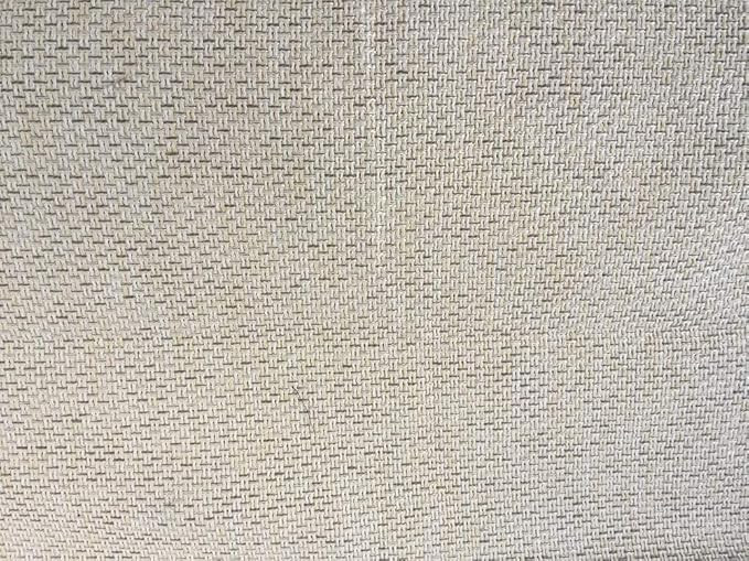 OctoRose Twin Size 3 Side Zipper Premium Upholstery Basketweave Thick Linen Beige / Silver Mixed ... | Amazon (US)