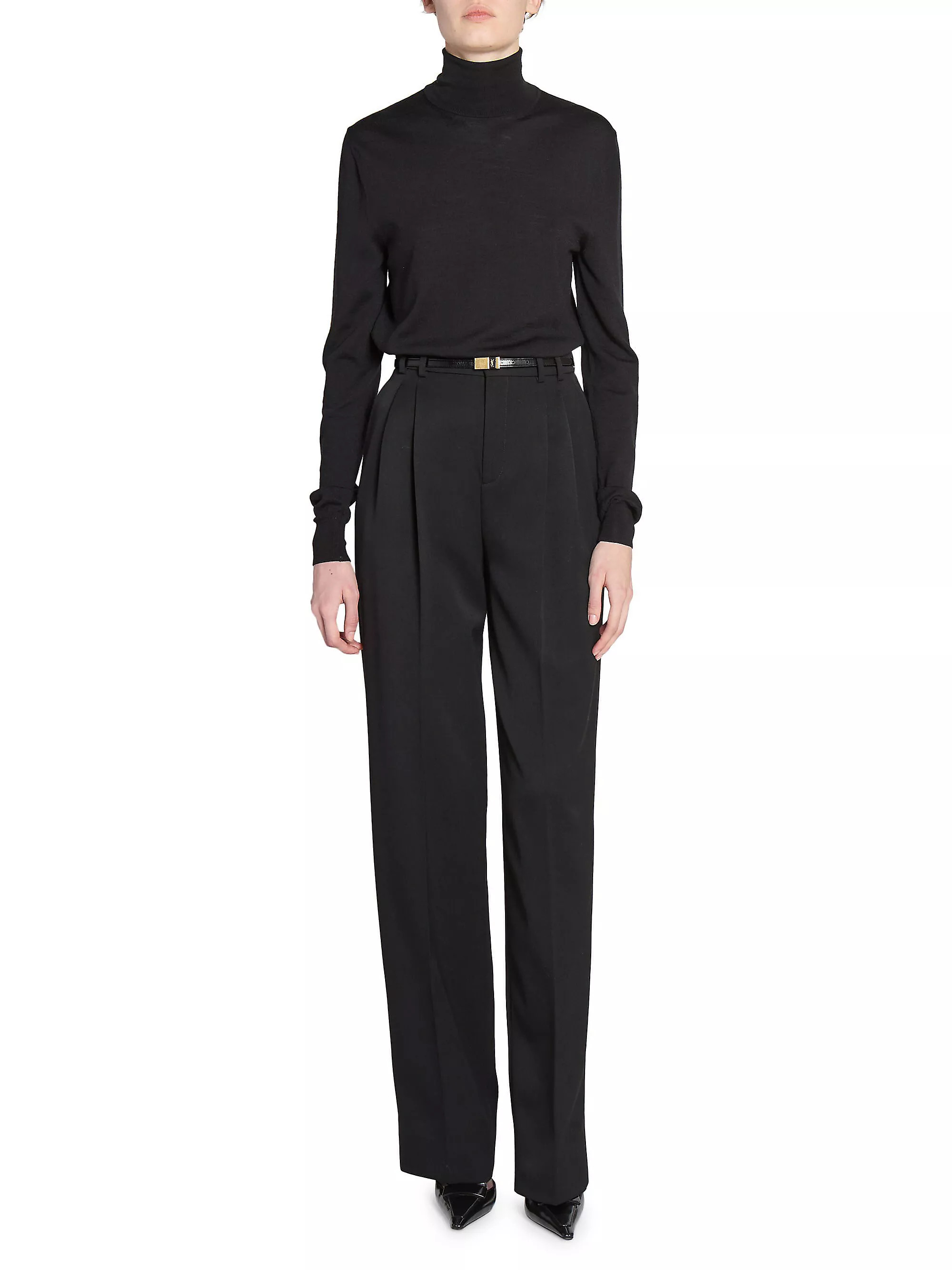 Thin Anchor Belt in Leather | Saks Fifth Avenue