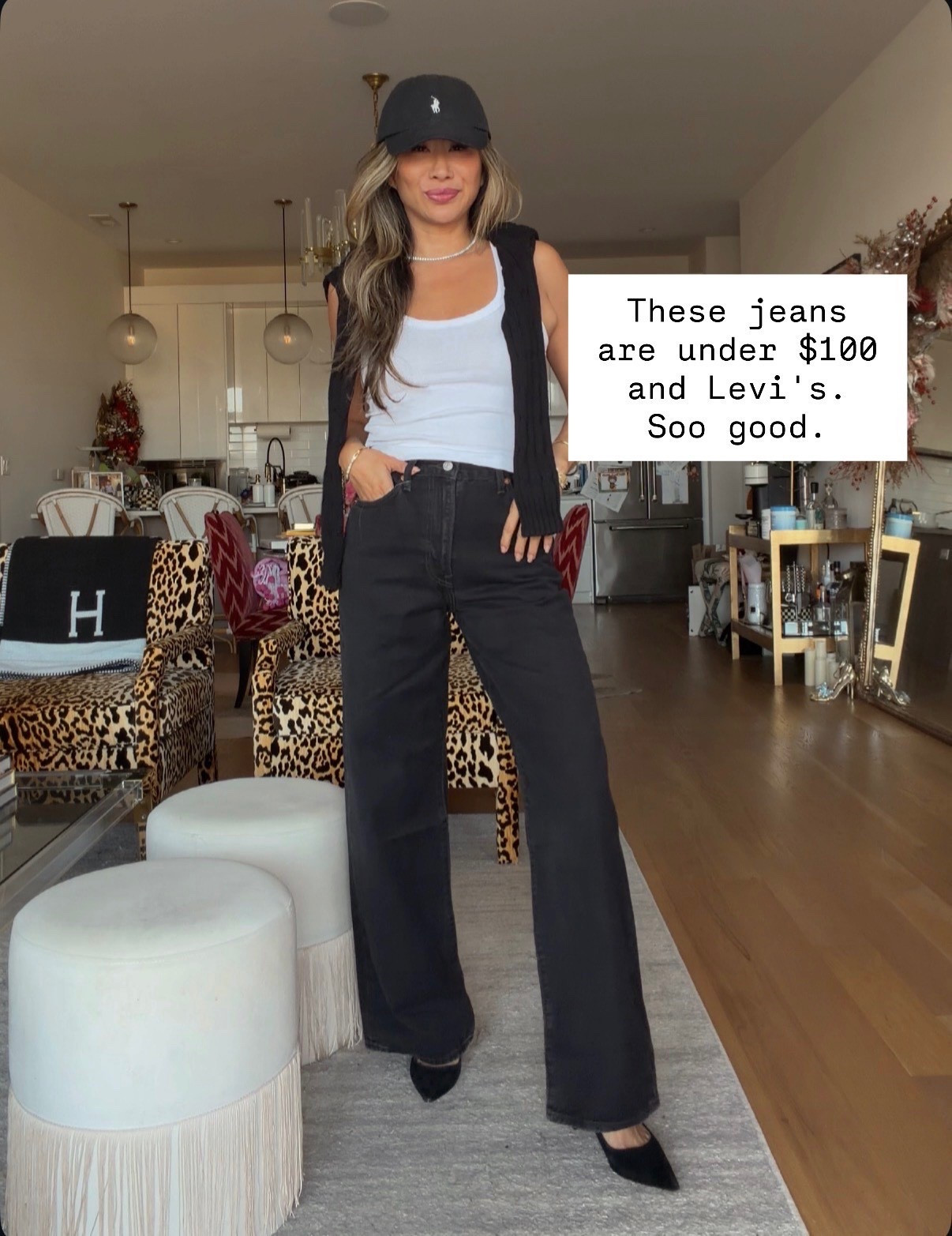 Casual Ralph Lauren outfit idea. These jeans are under $100 and are so good! 

#LTKHoliday #LTKFindsUnder100 #LTKSeasonal