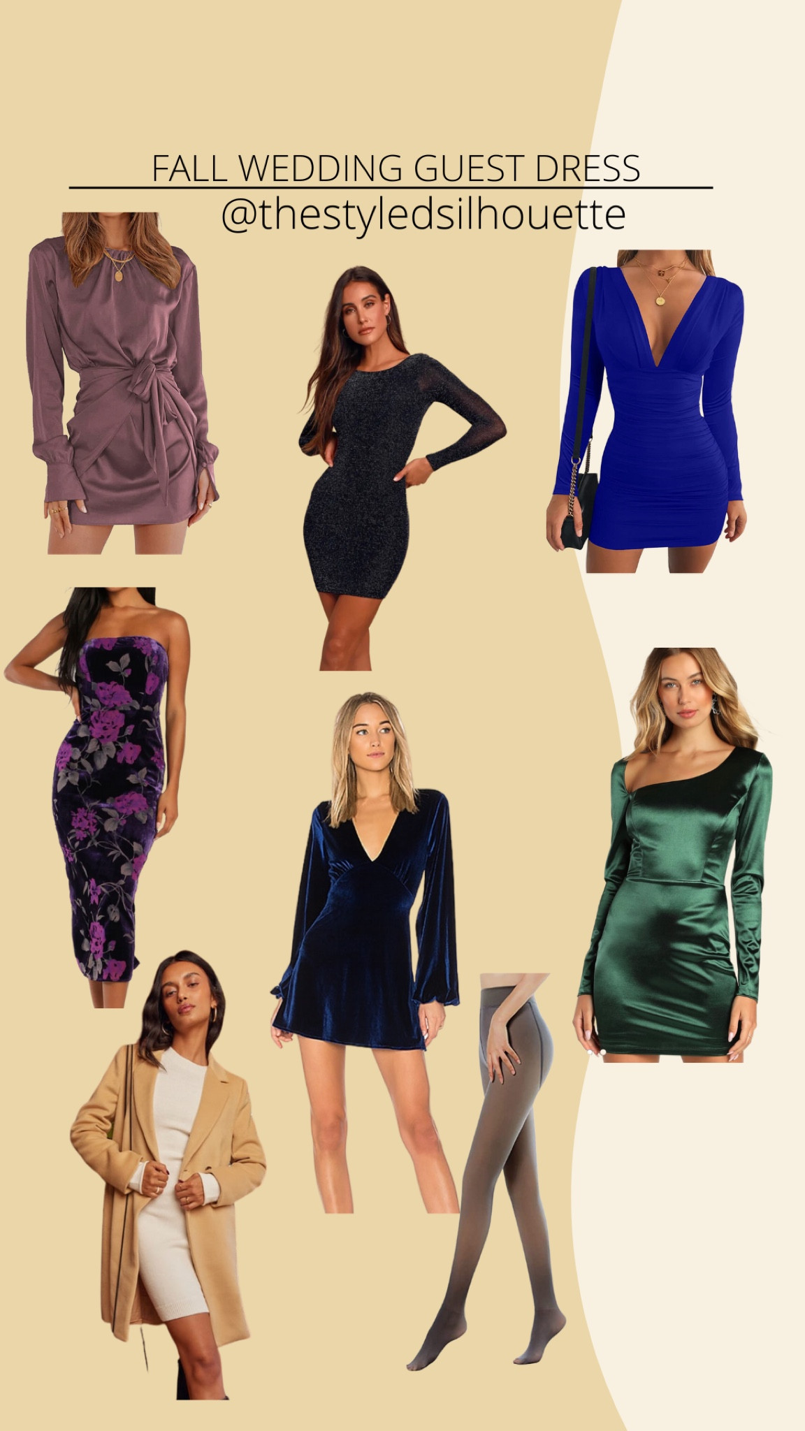 Fall wedding guest cocktail dress

#LTKwedding #LTKSeasonal