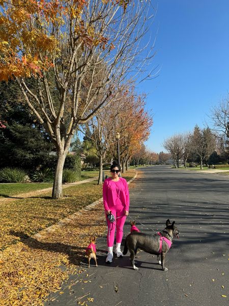 Beautiful walk this morning with my babies 🩷 beyond yoga, pink activewear

#LTKfindsunder100 #LTKU #LTKHoliday
