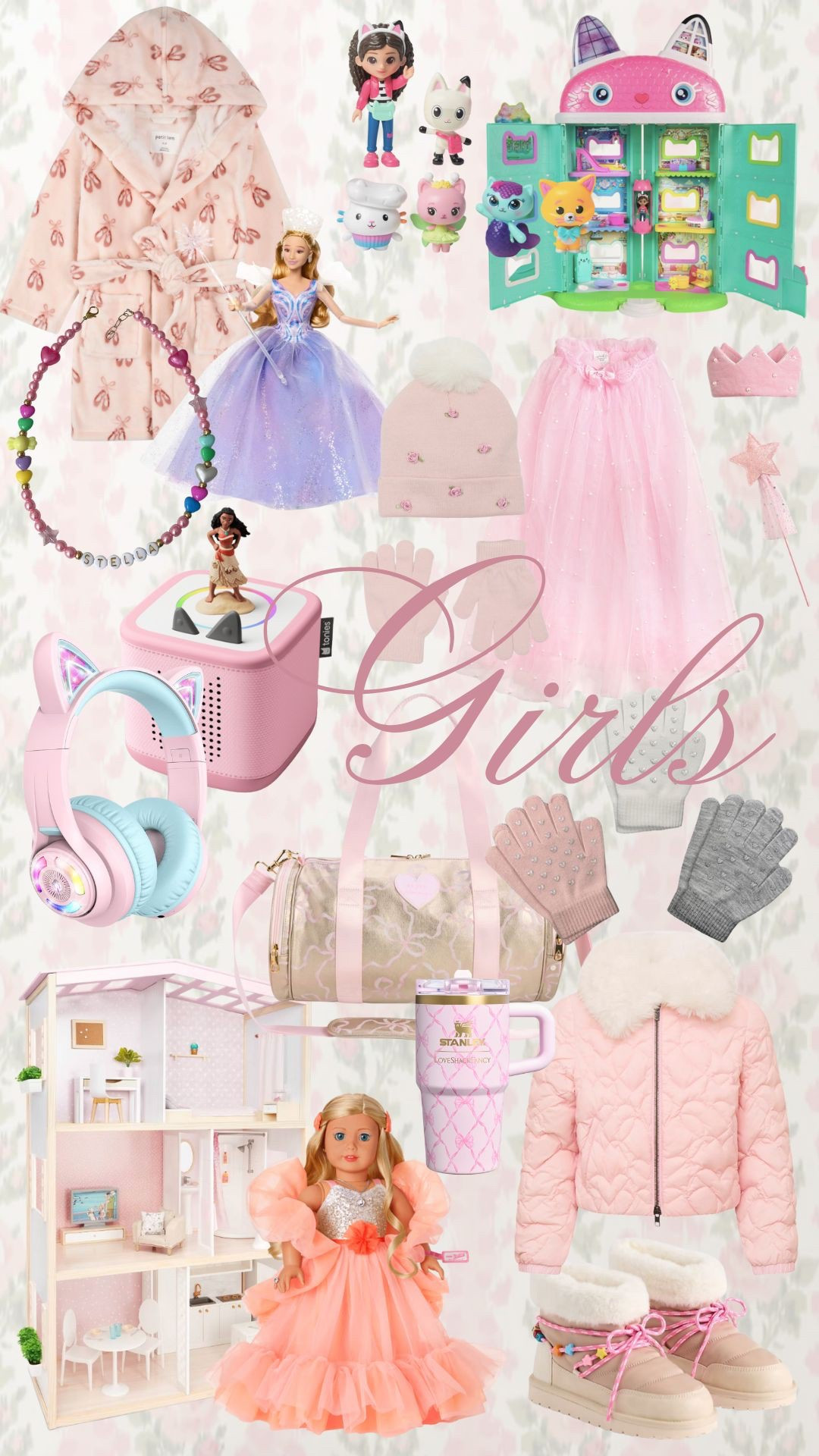 Sweetest gift guide for little girls! 🎀 Some items on here for ages 2-10. Cape and Tonies, Gabby are younger and the LSF bag, sweater, tumbler, coat, and sweater can be older.  Happy shopping! 

#LTKGiftGuide