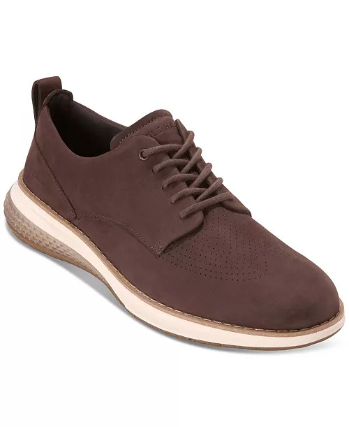 Men's ØriginalGrand Energyweave Perforated Plain Toe Oxford | Macy's