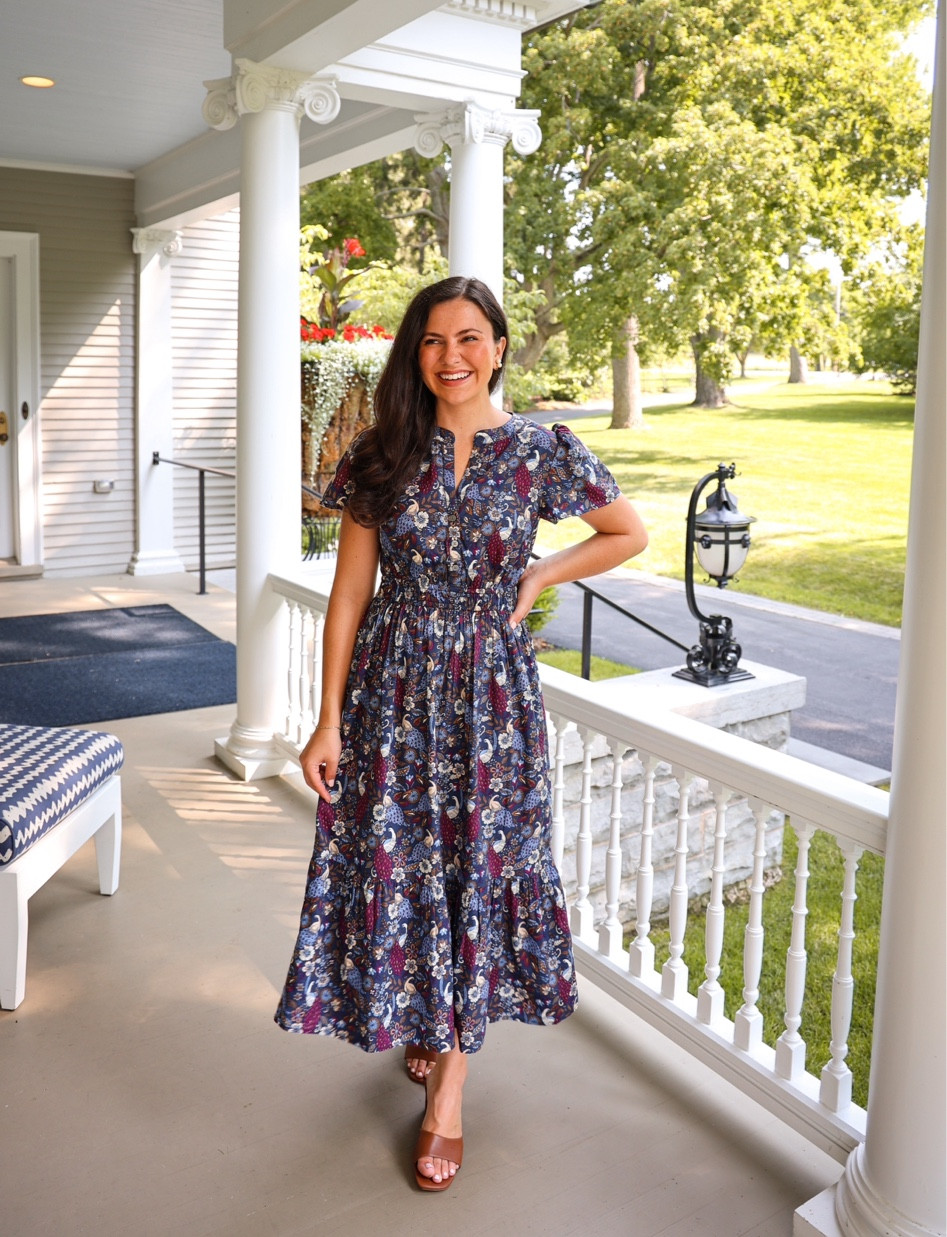 This dress is absolutely stunning and perfect to transition into fall! 🍂

#LTKunder100 #LTKworkwear #LTKBacktoSchool