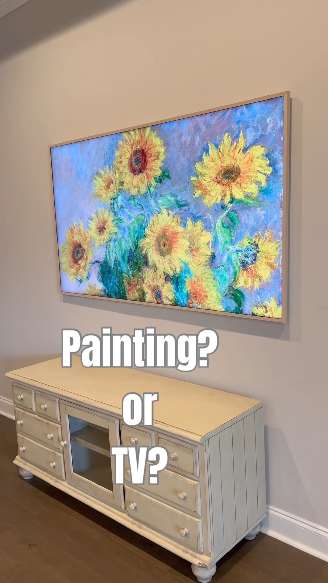 ✨ The ultimate home hack ✨ This isn’t just art on the wall… it’s a FRAME TV! 🖼️📺 I love how it blends in with my decor while doubling as a functional TV. You can swap out the artwork anytime to match the season, mood, or your space. Truly a game changer for keeping your home stylish and clutter-free!

Shop my frame TV & accessories here 🤍👇
#FrameTV #HomeDecorGoals #LTKHome #LTKFinds #TVThatLooksLikeArt #LivingRoomInspo


#LTKHome