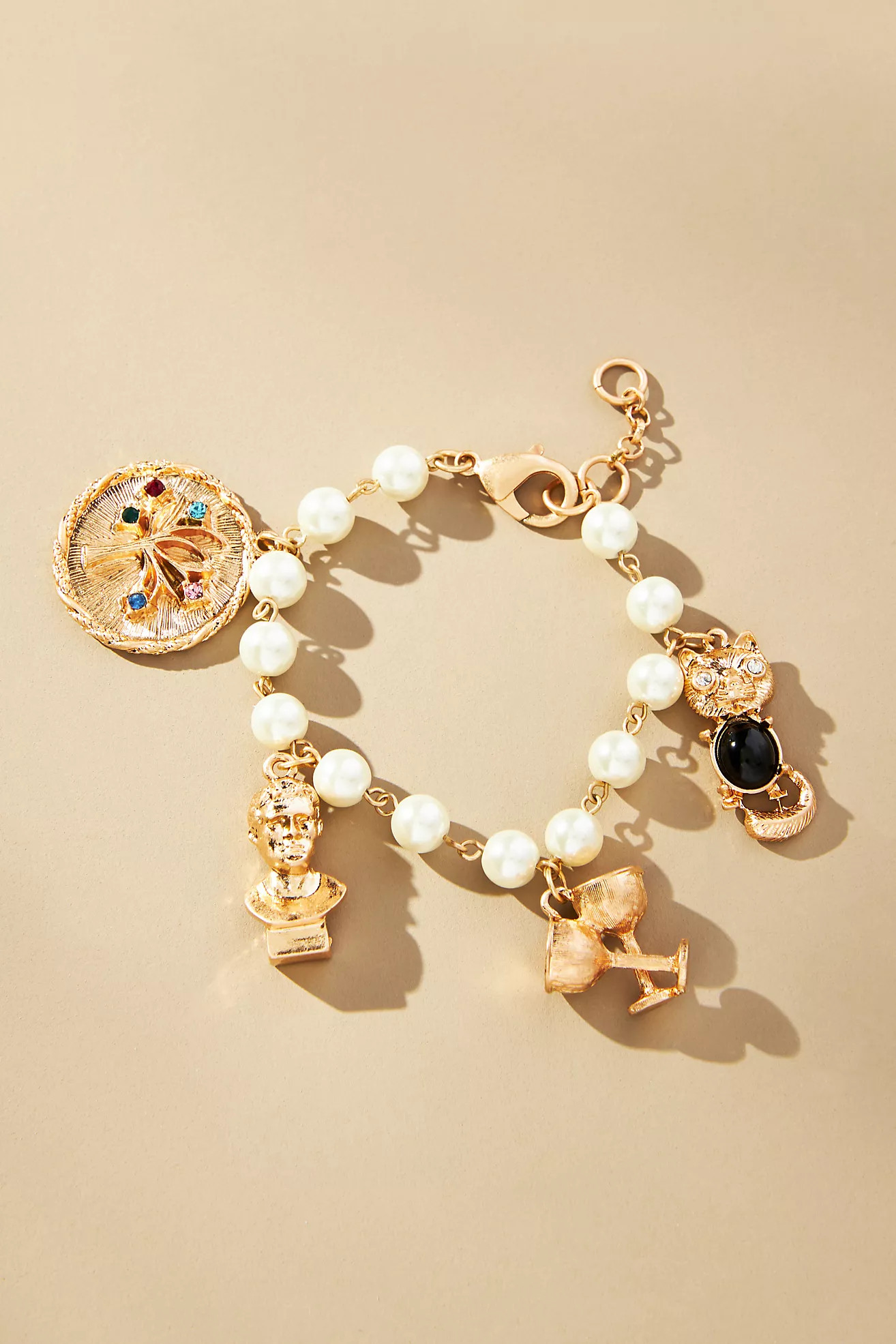 The Restored Vintage Collection: Charm Bracelet | Anthropologie (US)