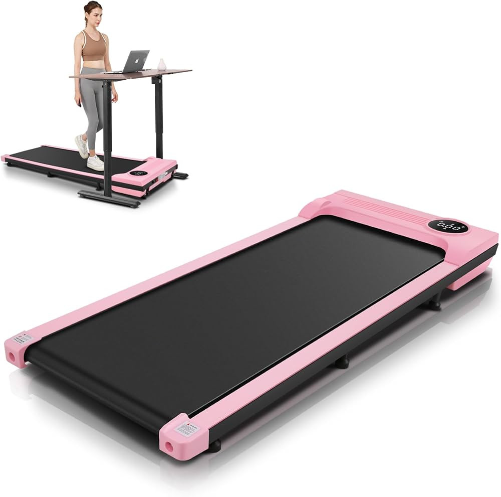 Under Desk Treadmill, Walking Pad Treadmill for Home Office, 2.5 HP Portable Walking Treadmill 30... | Amazon (US)