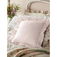 Laura Ashley Idina Feather Filled Cushion 45Cm X 45Cm Blush Pink | Very (UK)