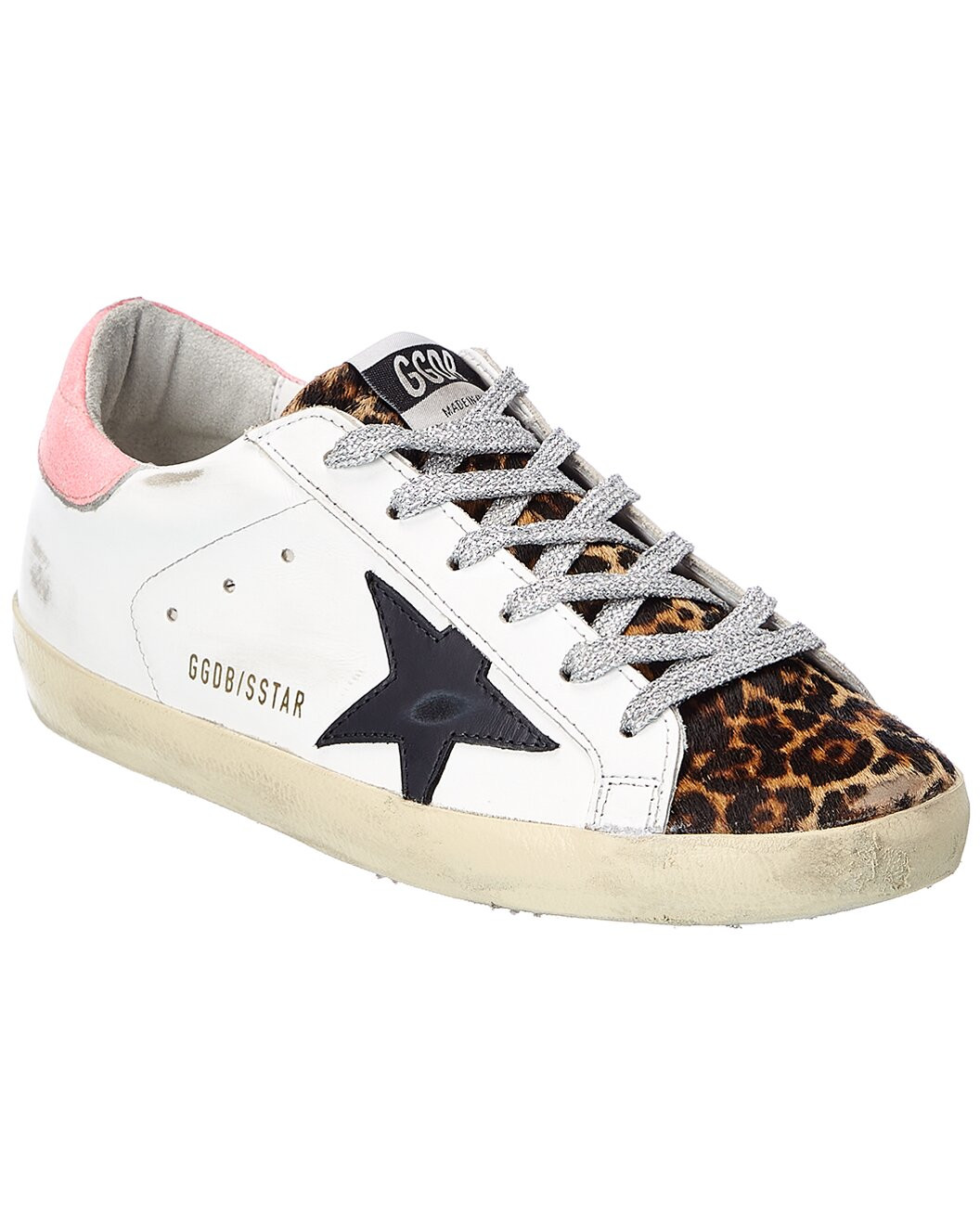 Superstar Leather & Haircalf Sneaker | Gilt