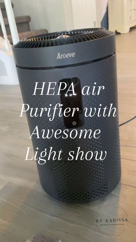 This air purifier is awesome
💓 large size for large rooms 
💖 the light show is amazing 

#LTKHome #LTKVideo