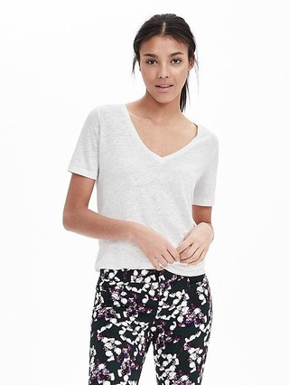 Linen Vee | Banana Republic US
