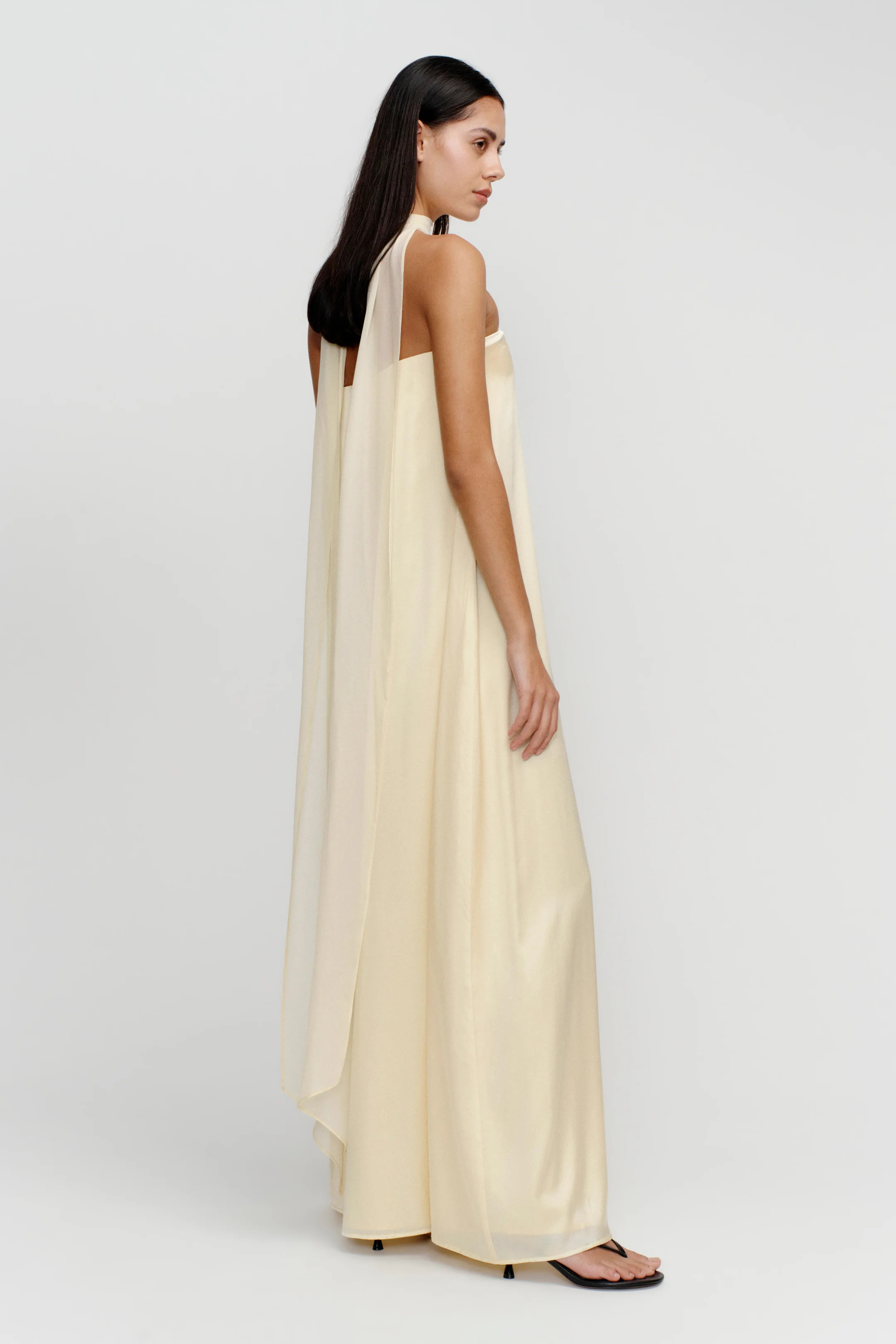 Ischia Dress Butter | Hansen and Gretel