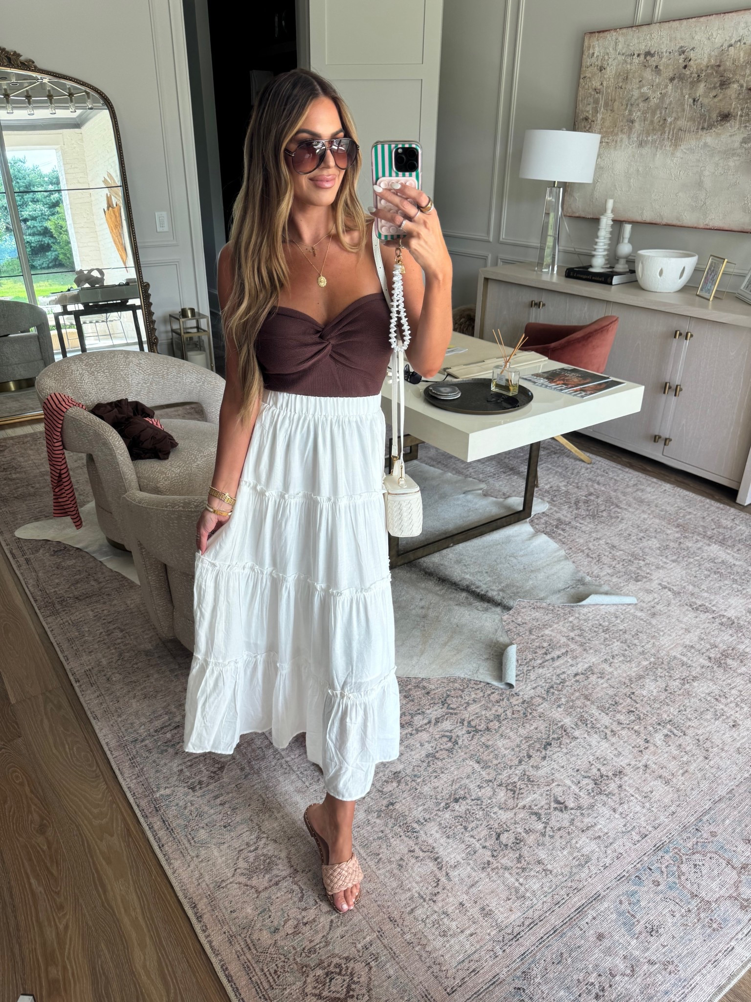 Amazon prime day look! Wearing a size small top and size small skirts 

#LTKSaleAlert #LTKSeasonal #LTKStyleTip