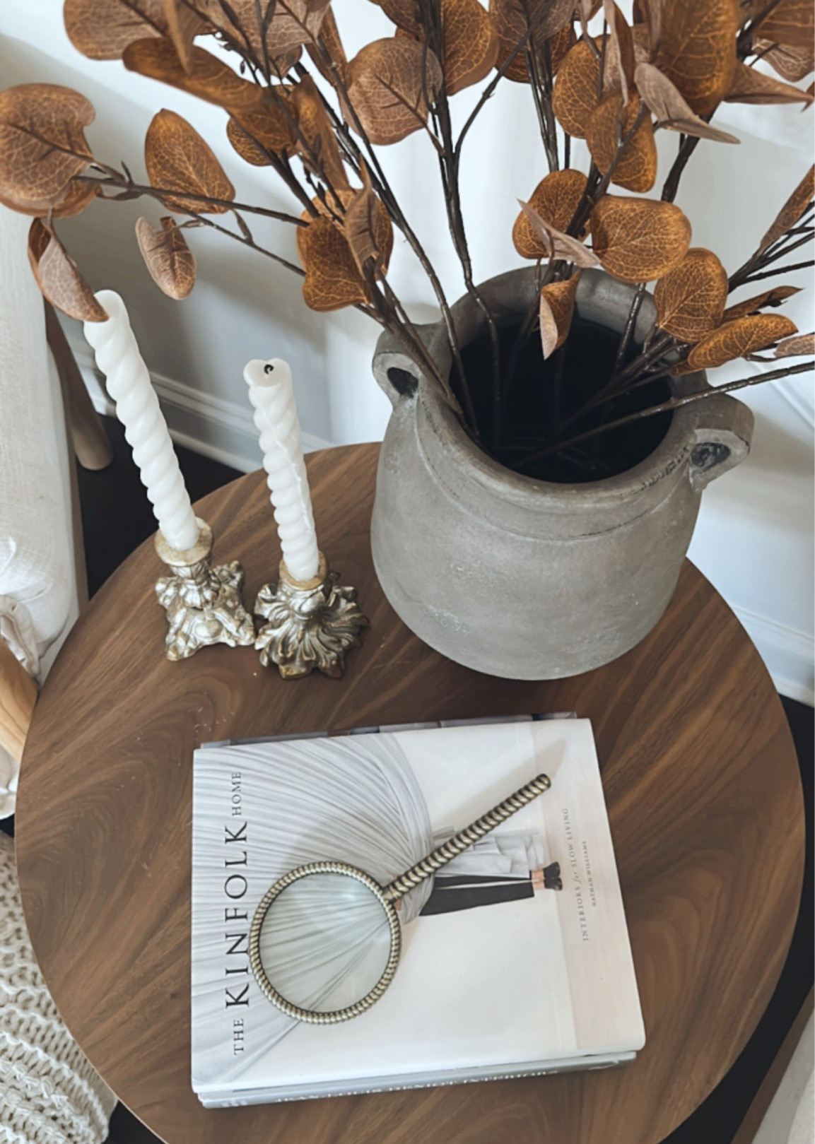 Fall accent table styling 🍂 

#LTKsalealert #LTKunder50 #LTKSeasonal