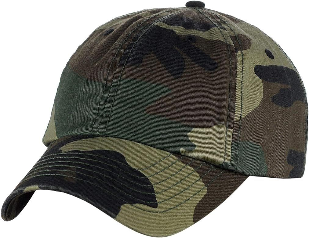 MG Unisex Unstructured Ripstop Camouflage Adjustable Ballcap | Amazon (US)