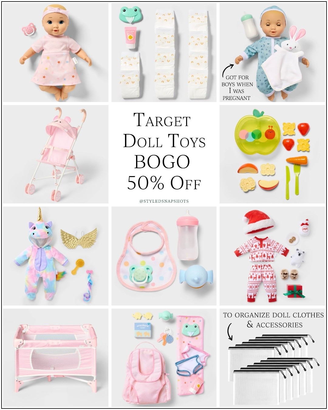 Target gigglescaoe toys are BOGO 50% off!! Grabbed a few Pieces for Dylan 🎁 all under $35 

baby doll gifts, toddler girls gift guide 


#LTKGiftGuide #LTKKids #LTKSaleAlert