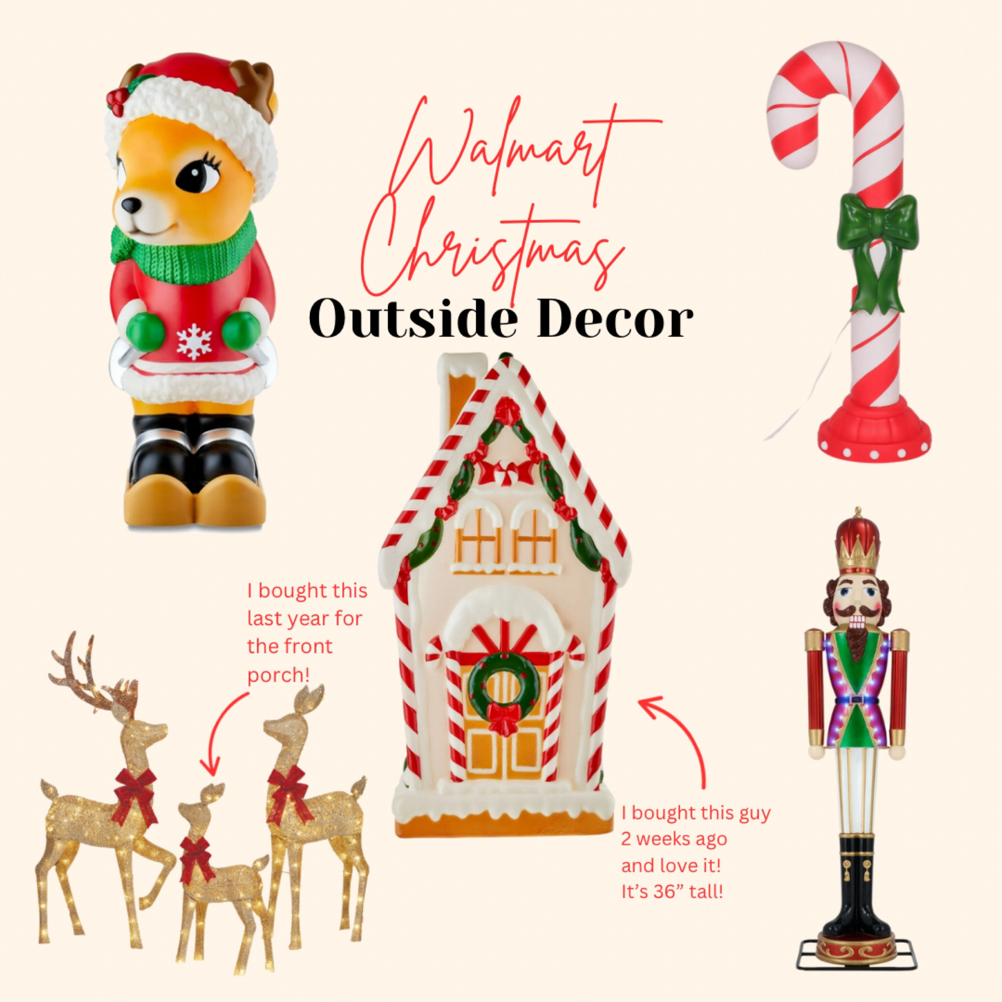 Walmart, Walmart Christmas, blow mold, Christmas blow mold, Christmas decor, outside Christmas decor

#LTKSeasonal #LTKHome