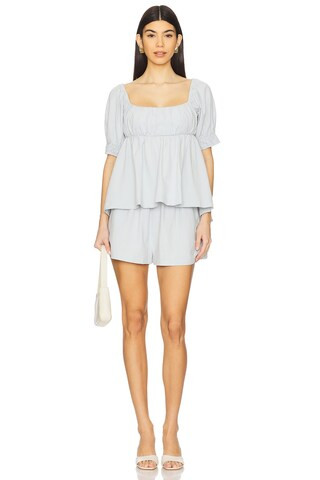 Free People x free-est Donnie Short Set in Pearl Blue from Revolve.com | Revolve Clothing (Global)